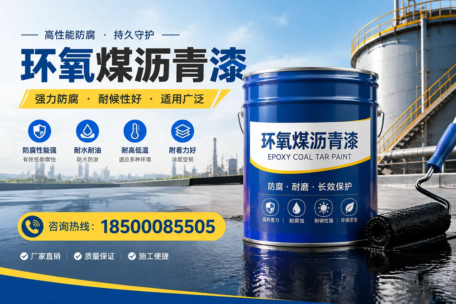 环氧煤沥青漆的储存与运输注意事项,广州企业须知